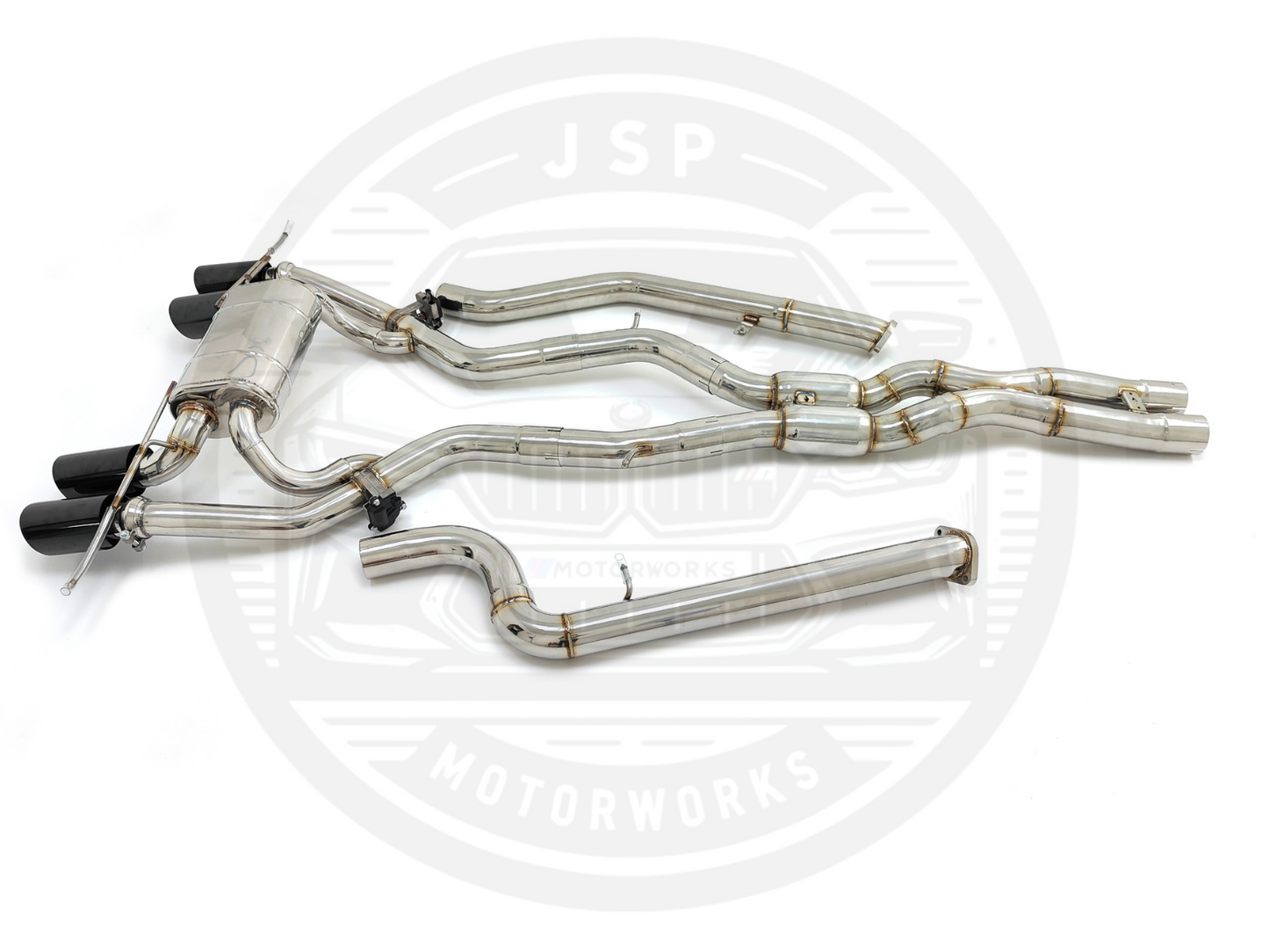 Equal Length Catback Exhaust for BMW S58 G80 M3/G82 M4 with Valve controlled Muffler