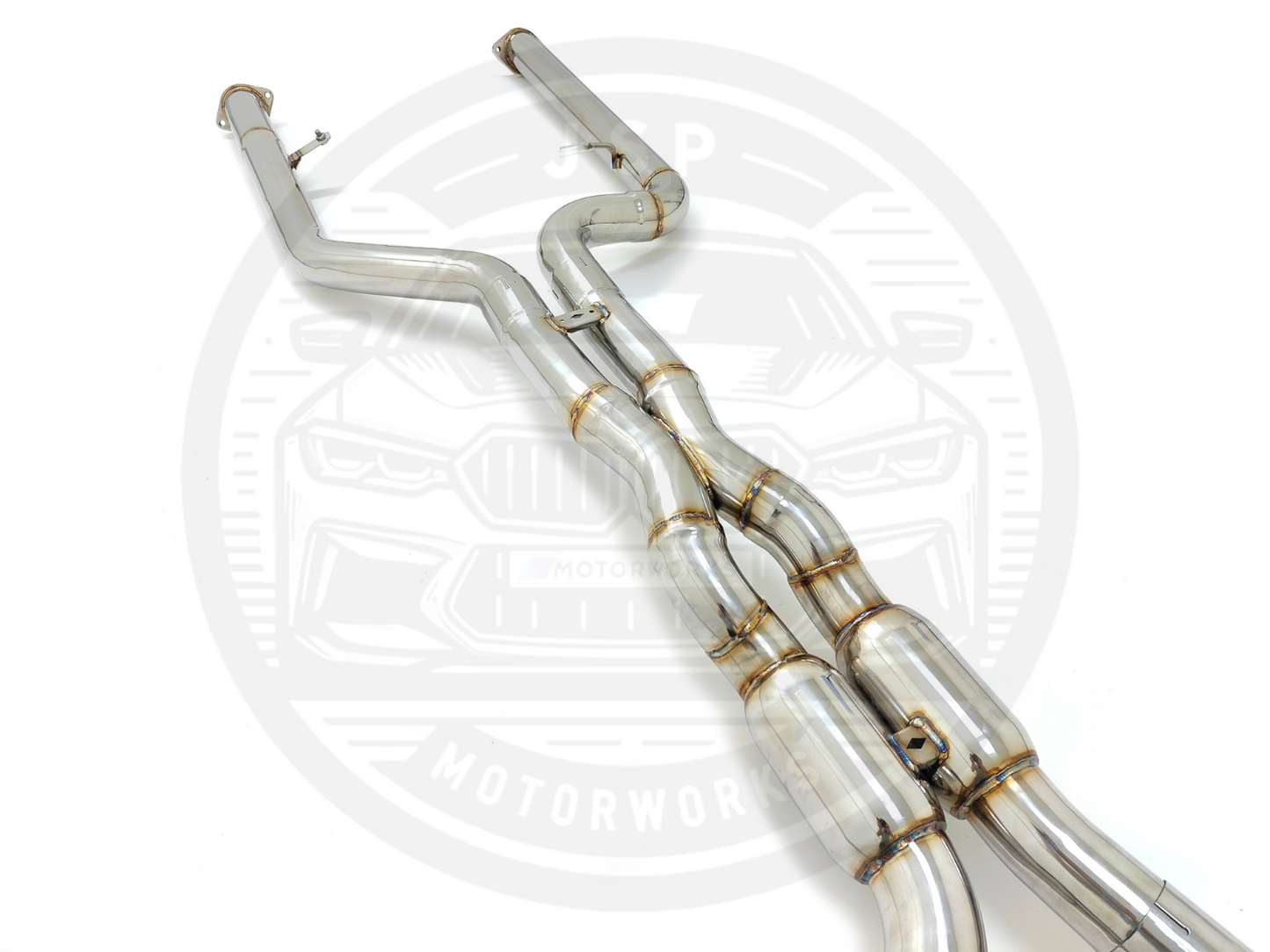 Equal Length Catback Exhaust for BMW S58 G80 M3/G82 M4 with Valve controlled Muffler