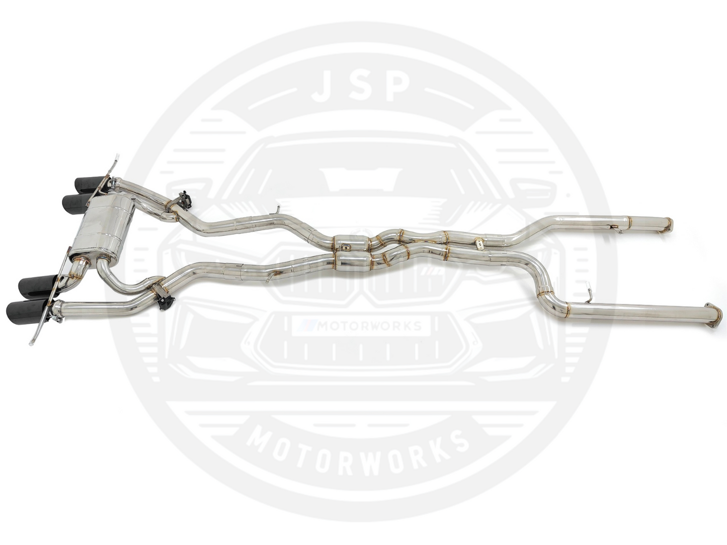 Equal Length Catback Exhaust for BMW S58 G80 M3/G82 M4 with Valve controlled Muffler