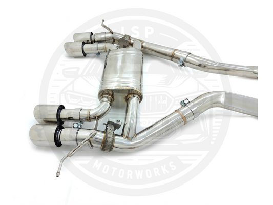 G80 M3 G82 M4 Single Catback Exhaust W/ Valve controller