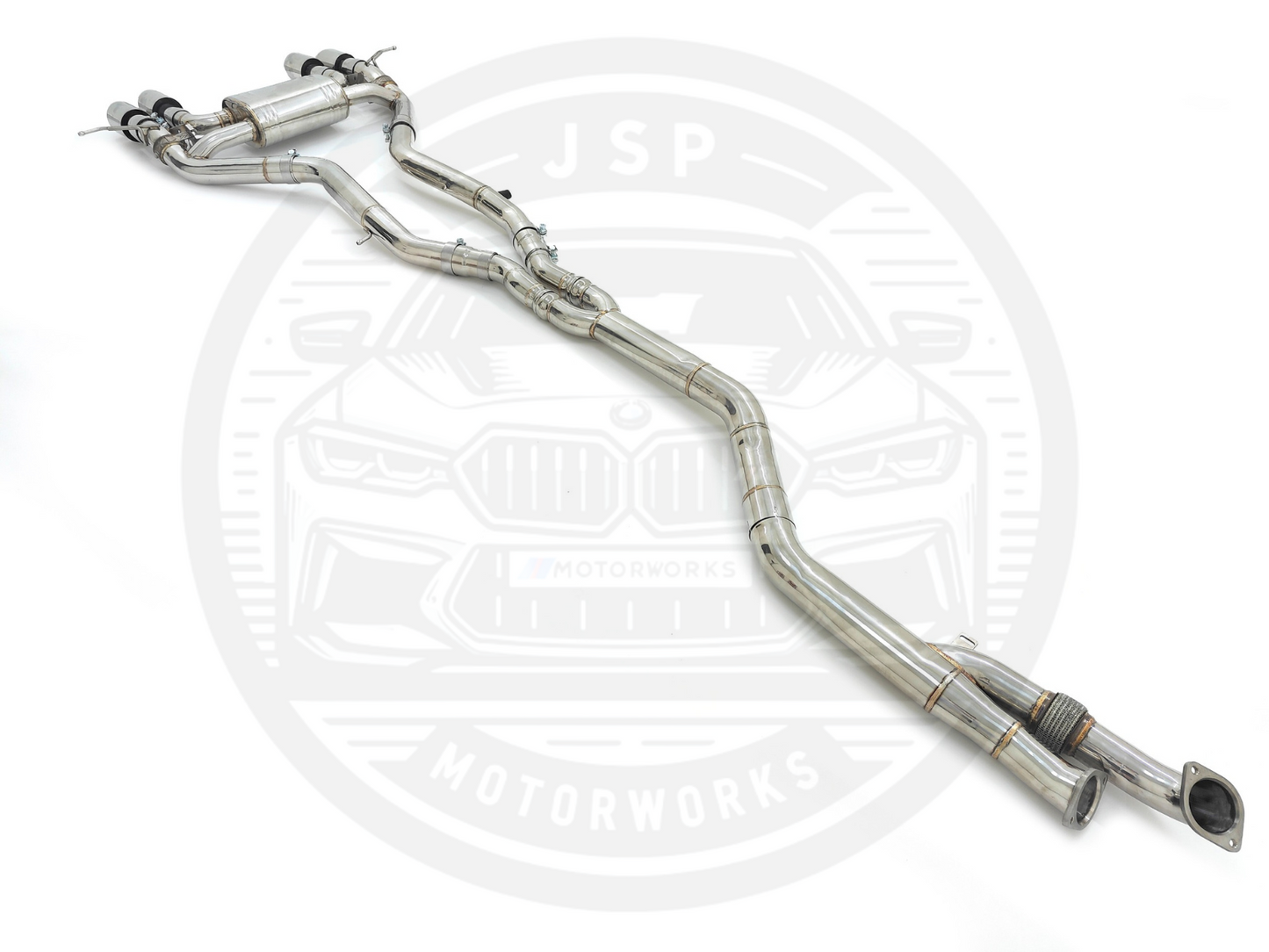 G80 M3 G82 M4 Single Catback Exhaust W/ Valve controller